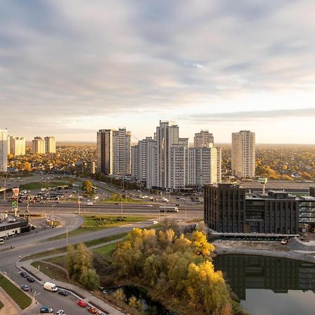 Лучшие Апартаменты В Жк Seven Днепровская Набережная Осокорки Kyiv Exterior foto