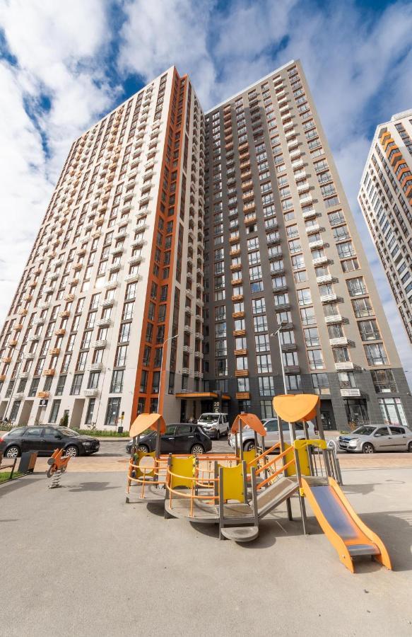 Лучшие Апартаменты В Жк Seven Днепровская Набережная Осокорки Kyiv Exterior foto